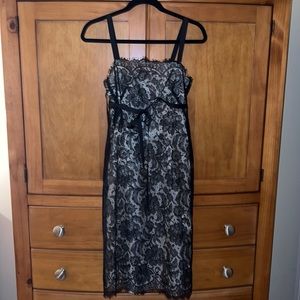 Vintage JUMP Apparel Company, little black, lace dress! Gorgeous!